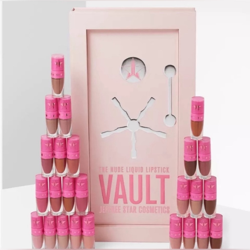 JEFFREE STAR NUDE LIQUID
LIPSTICK VAULT 25 SHADES NUDE
PINKS NEUTRAL